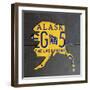 Alaska-Design Turnpike-Framed Giclee Print