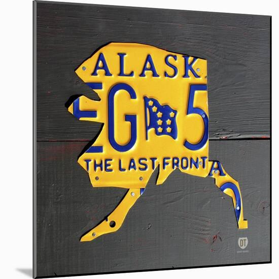 Alaska-Design Turnpike-Mounted Giclee Print