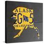 Alaska-Design Turnpike-Stretched Canvas