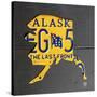 Alaska-Design Turnpike-Stretched Canvas