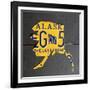 Alaska-Design Turnpike-Framed Giclee Print