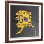 Alaska-Design Turnpike-Framed Giclee Print