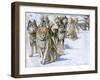 Alaskan Eskimo Dogs-null-Framed Art Print