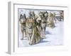 Alaskan Eskimo Dogs-null-Framed Art Print