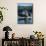 Alaskan Log Cache with Mt. Mckinley, Denali National Park, Alaska, USA-Hugh Rose-Mounted Photographic Print displayed on a wall