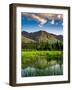 Alaskan Mountain Reflections-Steven Maxx-Framed Photographic Print