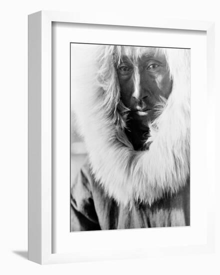 Alaskan Native-Edward S^ Curtis-Framed Giclee Print