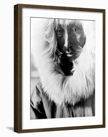 Alaskan Native-Edward S^ Curtis-Framed Giclee Print