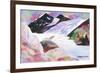 Alaskan sea lion-Neela Pushparaj-Framed Giclee Print