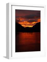 Alaskan Sunset-Charles Glover-Framed Giclee Print