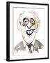 Alastair Sim - Scottish comic actor, 1900 - 1976-Neale Osborne-Framed Giclee Print