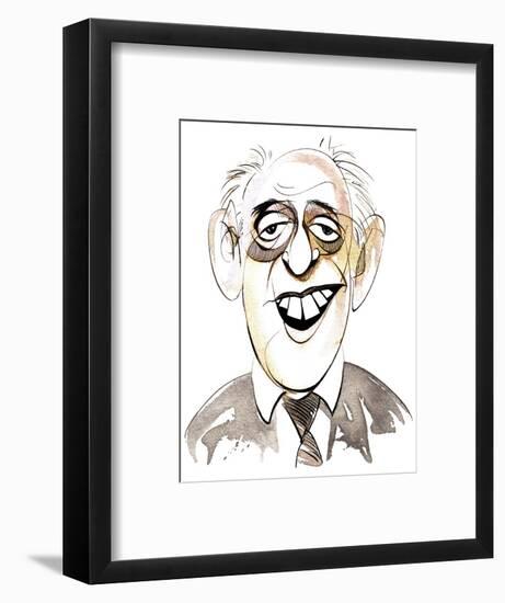 Alastair Sim - Scottish comic actor, 1900 - 1976-Neale Osborne-Framed Giclee Print