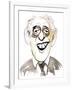 Alastair Sim - Scottish comic actor, 1900 - 1976-Neale Osborne-Framed Giclee Print