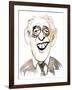 Alastair Sim - Scottish comic actor, 1900 - 1976-Neale Osborne-Framed Giclee Print