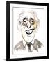 Alastair Sim - Scottish comic actor, 1900 - 1976-Neale Osborne-Framed Giclee Print