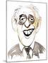 Alastair Sim - Scottish comic actor, 1900 - 1976-Neale Osborne-Mounted Giclee Print