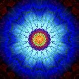 A Mandala Ornament from Flower Photographs, Conceptual Layer Work-Alaya Gadeh-Photographic Print