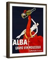 Alba Grand Vin Mousseux, ca. 1928-Andre-Framed Art Print