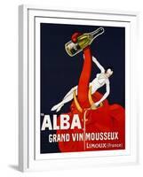 Alba Grand Vin Mousseux, ca. 1928-Andre-Framed Art Print