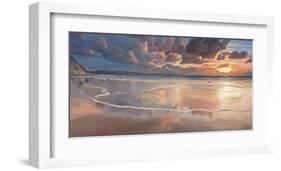 Alba sul mare-Adriano Galasso-Framed Art Print