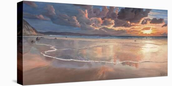 Alba sul mare-Adriano Galasso-Stretched Canvas