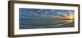 Alba sul Mediterraneo-Fulvio Ferrua-Framed Art Print