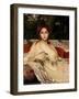 Alba? the Eastern Woman, 1848-Alexandre Cabanel-Framed Giclee Print