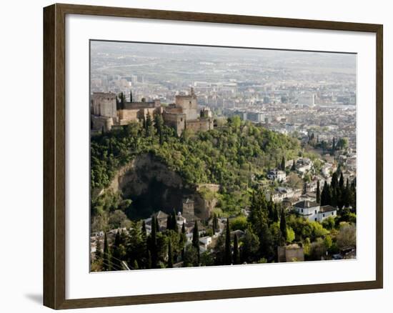 Albaicin, Granada, Andalucia, Spain, Europe-Charles Bowman-Framed Photographic Print