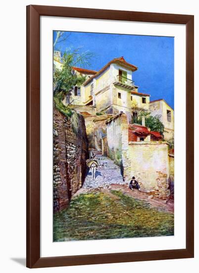 Albaicin, the Old Quarter of Granada, Andalusia, Spain, C1924-null-Framed Giclee Print