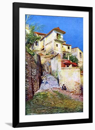 Albaicin, the Old Quarter of Granada, Andalusia, Spain, C1924-null-Framed Giclee Print