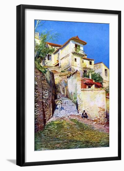 Albaicin, the Old Quarter of Granada, Andalusia, Spain, C1924-null-Framed Giclee Print