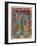 Albani Psalter, Annunciation, 1121-1146-Romanesque-Framed Giclee Print