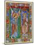 Albani Psalter, Annunciation, 1121-1146-Romanesque-Mounted Giclee Print