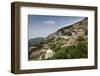 Albania, Albanian Riviera, Dhermi, Elevated Town View-Walter Bibikow-Framed Photographic Print