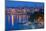 Albania, Albanian Riviera, Saranda, Hotels Along the Ionian Sea, Dawn-Walter Bibikow-Mounted Photographic Print