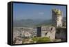 Albania, Berat, Kala Citadel, Detail-Walter Bibikow-Framed Stretched Canvas