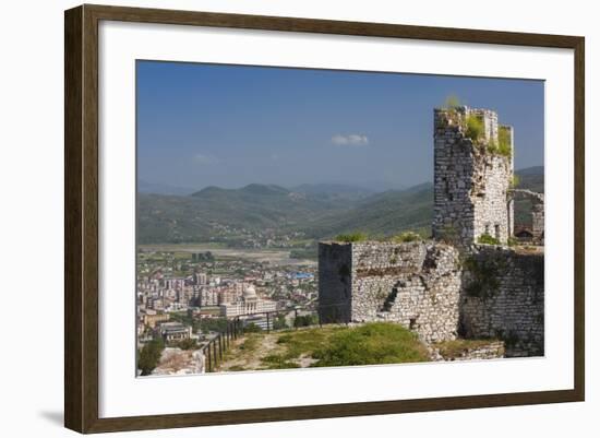 Albania, Berat, Kala Citadel, Detail-Walter Bibikow-Framed Photographic Print