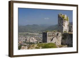 Albania, Berat, Kala Citadel, Detail-Walter Bibikow-Framed Photographic Print