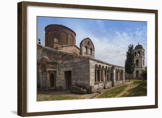 Albania, Fier, Ruins of Apollonia, Byzantine Monastery and Museum-Walter Bibikow-Framed Photographic Print