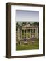 Albania, Fier, Ruins of the Greek City of Apollonia, Stone Fa?ade-Walter Bibikow-Framed Photographic Print