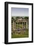 Albania, Fier, Ruins of the Greek City of Apollonia, Stone Fa?ade-Walter Bibikow-Framed Photographic Print