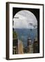 Albania, Gjirokastra, Castle Clock Tower-Walter Bibikow-Framed Photographic Print