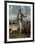 Albanian Herdsman-Jean Baptiste Vanmour-Framed Art Print