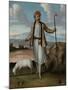 Albanian Herdsman-Jean Baptiste Vanmour-Mounted Art Print
