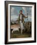 Albanian Herdsman-Jean Baptiste Vanmour-Framed Art Print
