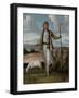 Albanian Herdsman-Jean Baptiste Vanmour-Framed Art Print