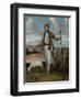 Albanian Herdsman-Jean Baptiste Vanmour-Framed Art Print