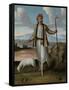 Albanian Herdsman-Jean Baptiste Vanmour-Framed Stretched Canvas