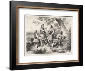 Albanian Outpost-null-Framed Art Print