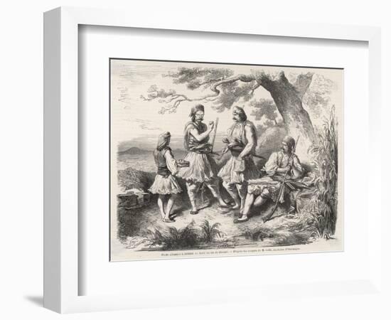 Albanian Outpost-null-Framed Art Print